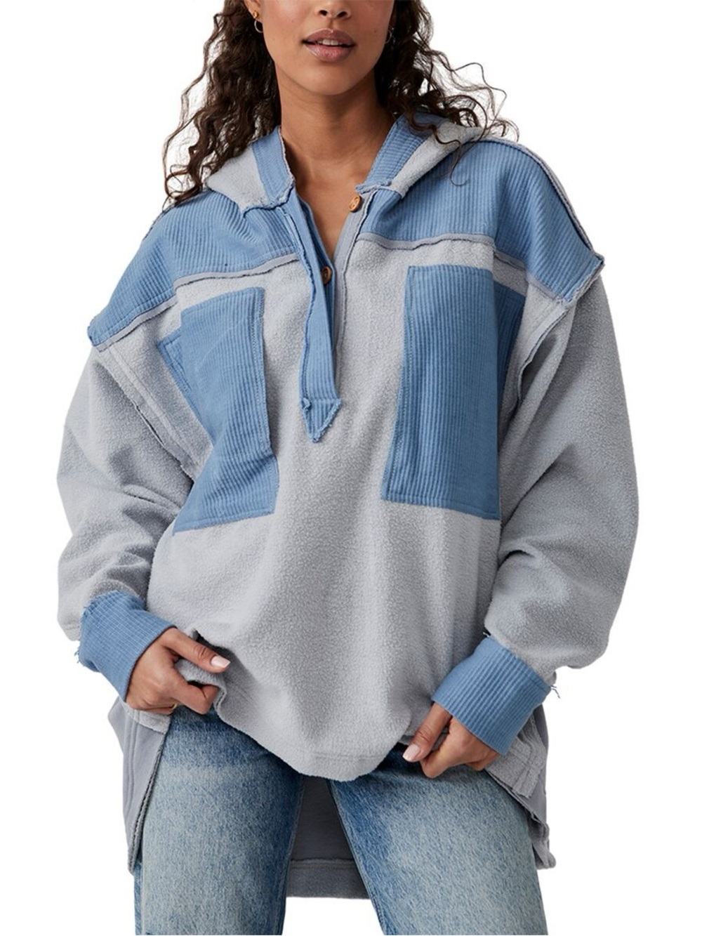 Free People Corrie Sweatshirt MSRP$128